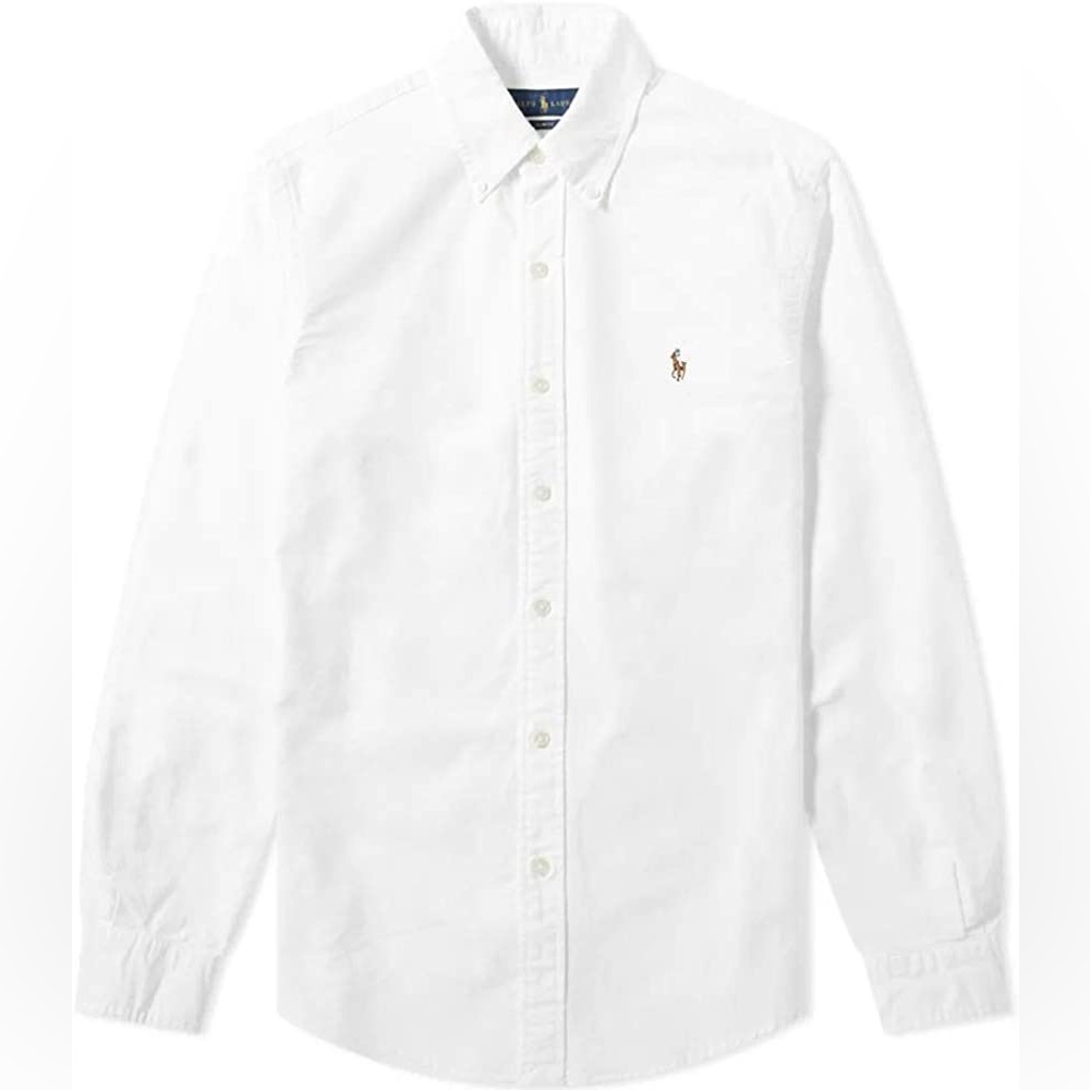 Ralph Lauren White Long Sleeve Shirt